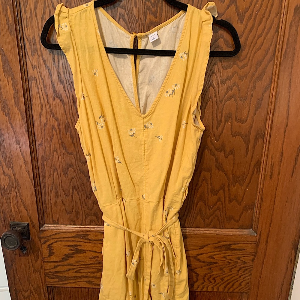 Yellow romper